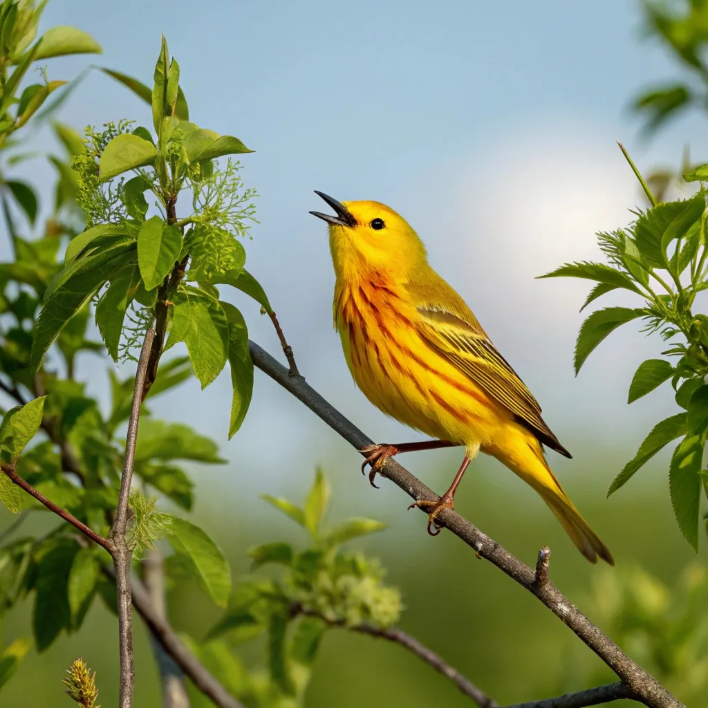 The Yellow and Black Birds of North America: A Vibrant Avian Spectacle