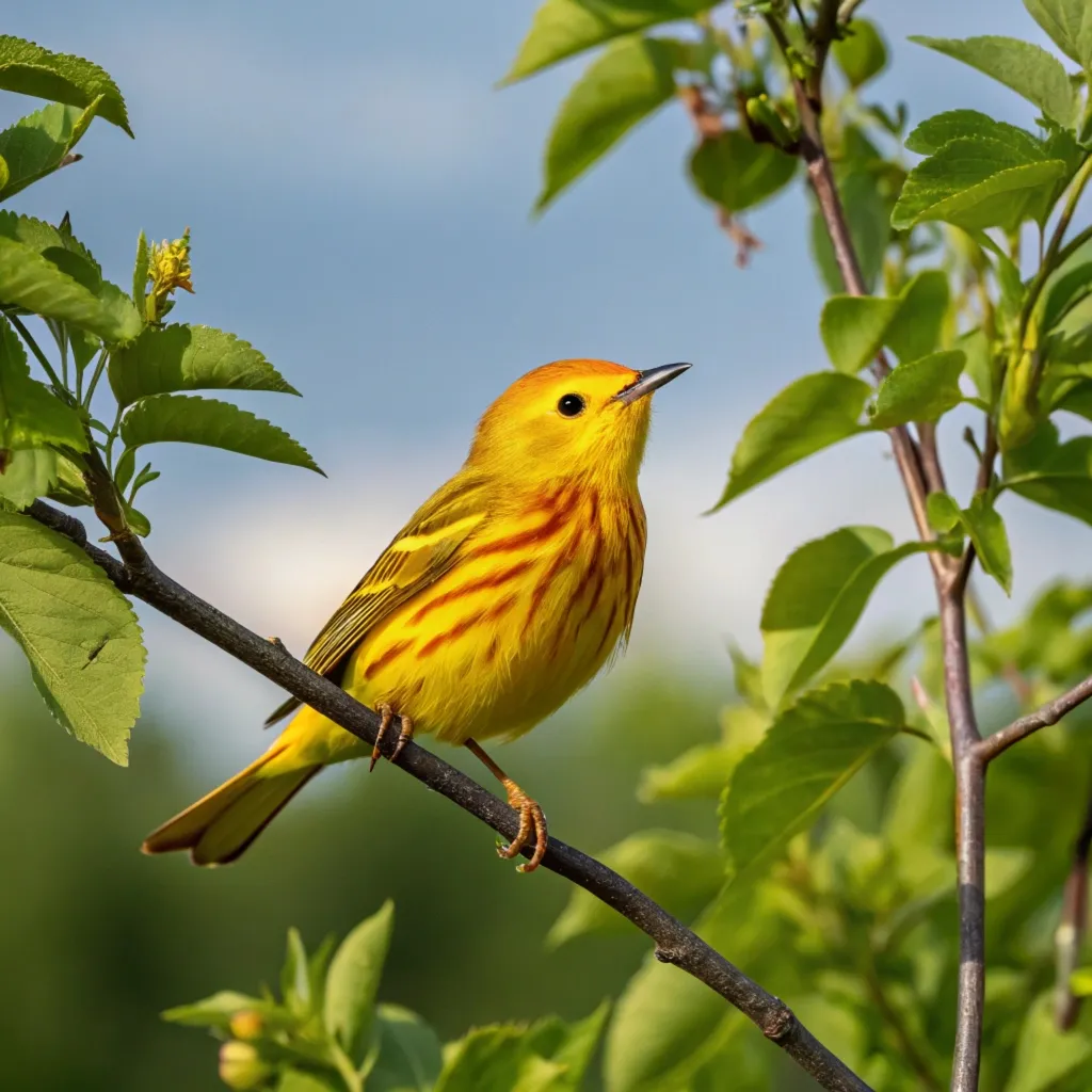 The Yellow and Black Birds of North America: A Vibrant Avian Spectacle