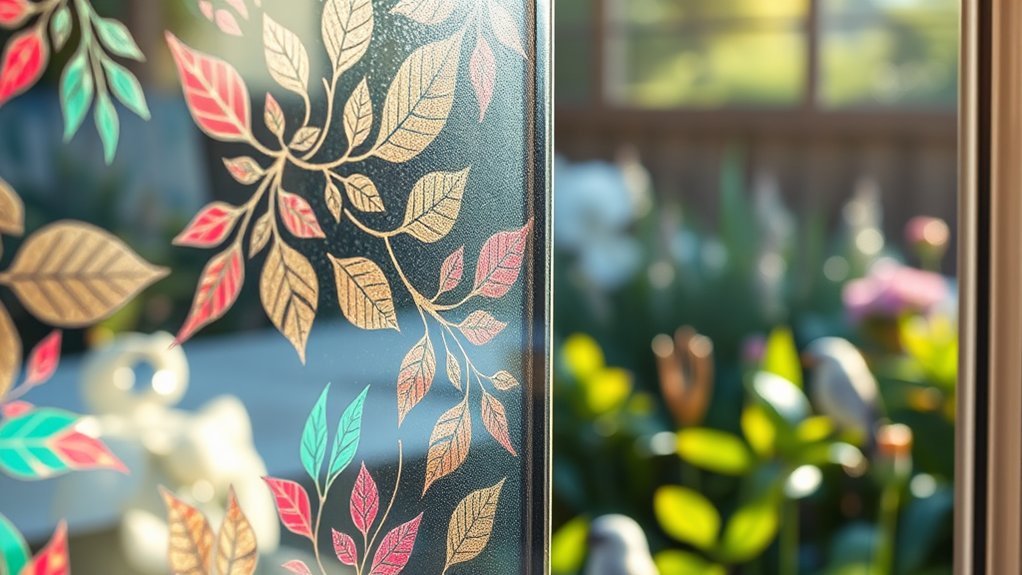 apply decorative window coverings