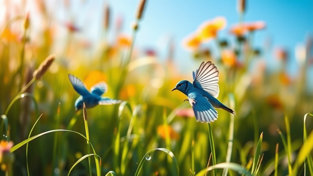 blue birds in new york