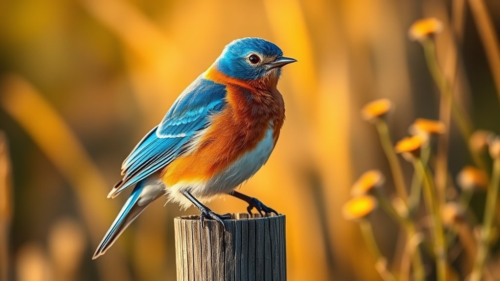 colorful charming songbird species
