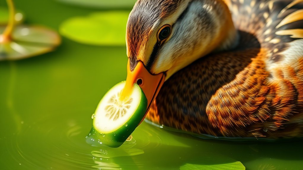 Can Ducks Eat Cucumber? Diet and Nutrition Explained 2 cucumbers provide essential nutrients