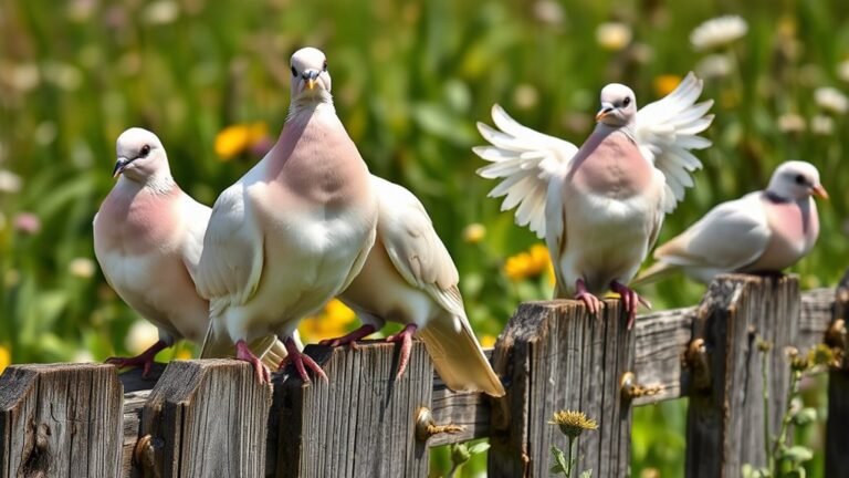 dove species behavior illinois