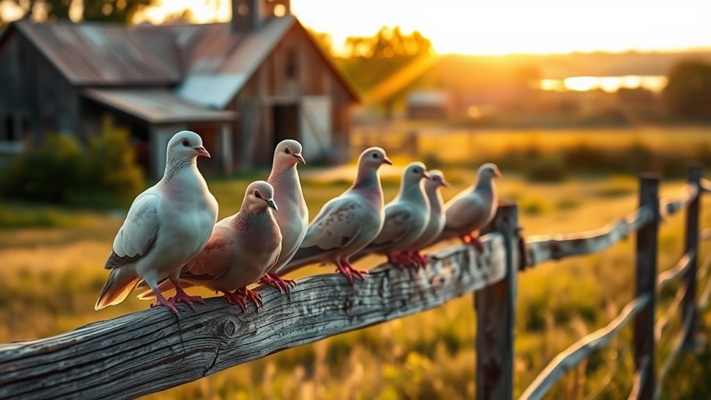 doves symbolize peace and unity