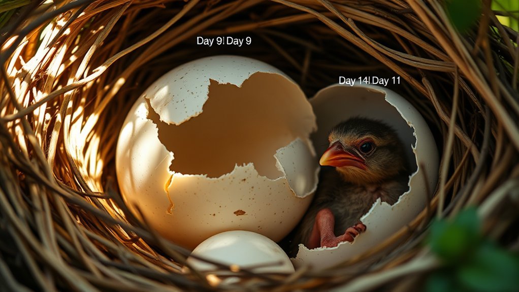 eggs hatching into life