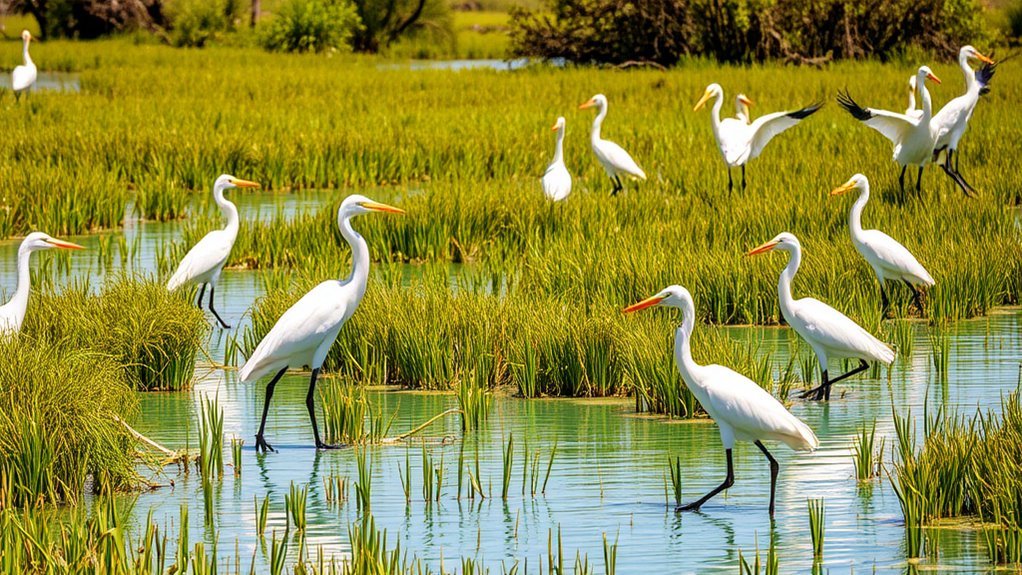 egrets species and traits