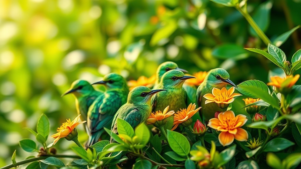 Small Green Birds in Florida: Identification and Facts 2 florida s diverse natural habitats