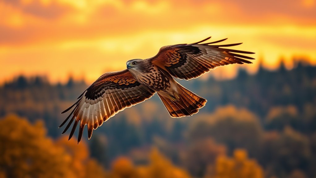 hawk migration habitats studied