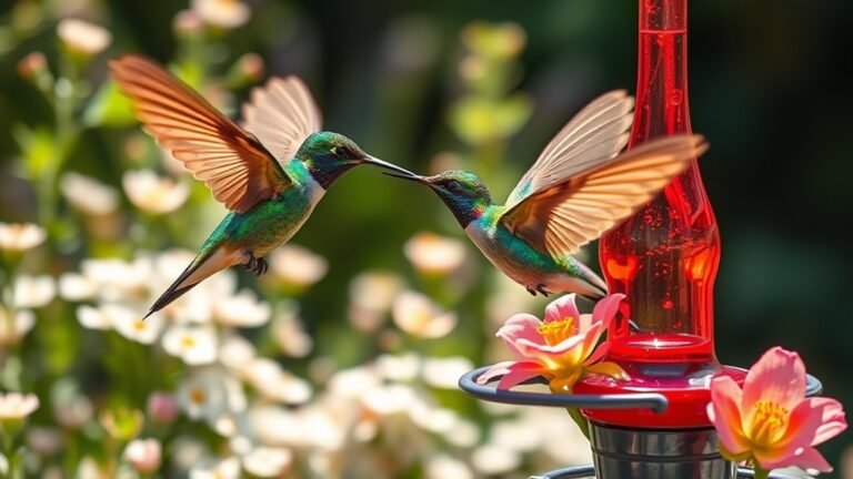 hummingbird territorial behavior analysis