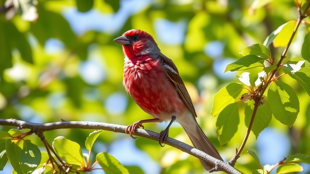 identifying purple finch characteristics
