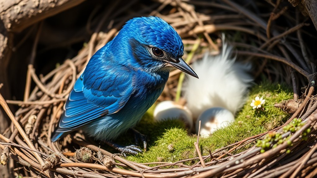 Eastern Bluebird Nesting Habits: Complete Guide 3 materials for nest building