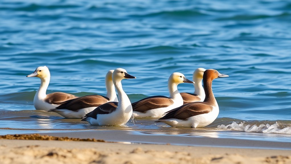 White Birds in Michigan: Identification and Facts 4 northern sea duck species