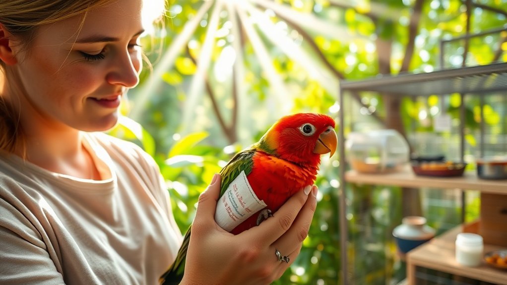 rescuing and rehabilitating birds