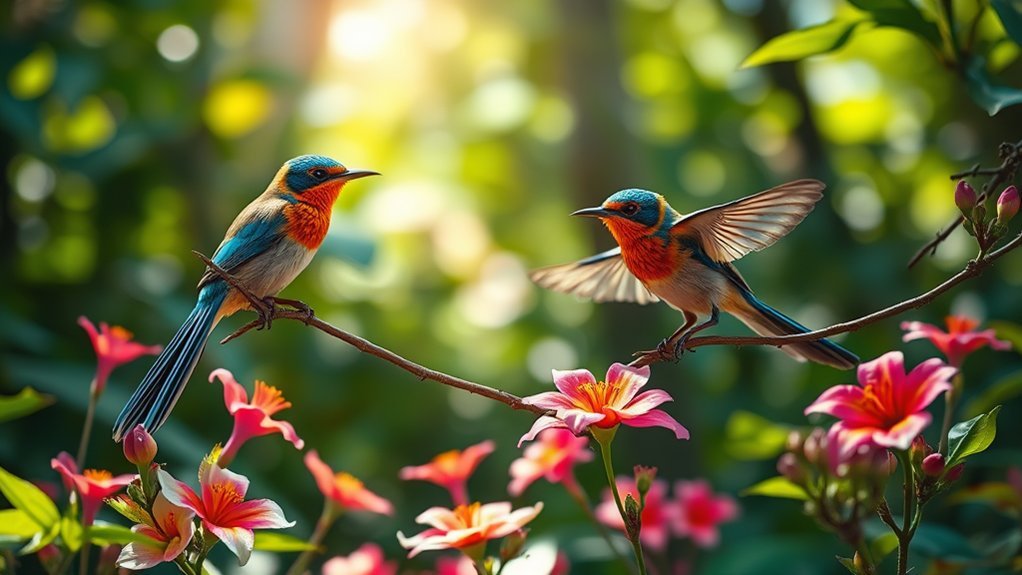 Small Birds With Long Tails: a Fascinating Species Guide 3 survival through unique adaptations