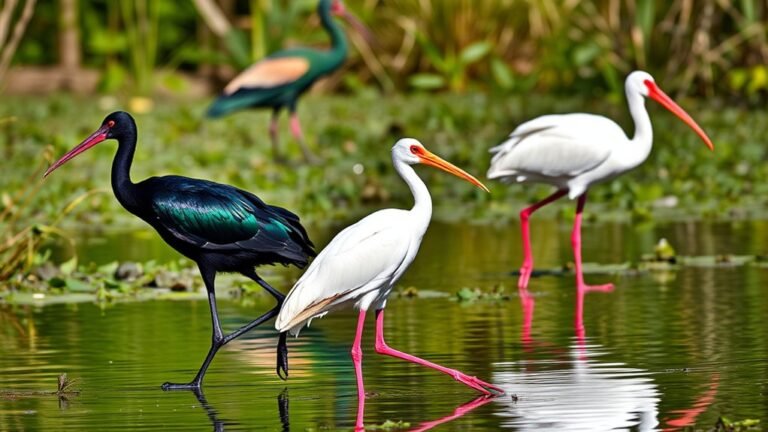 wading birds diversity exploration