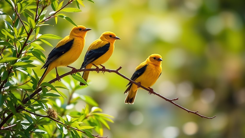 Yellow Birds With Black Wings: Ultimate Guide 3 yellow birds habitat choices