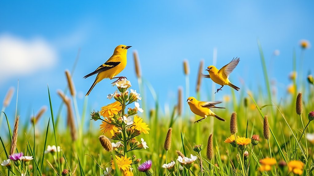yellow birds of colorado