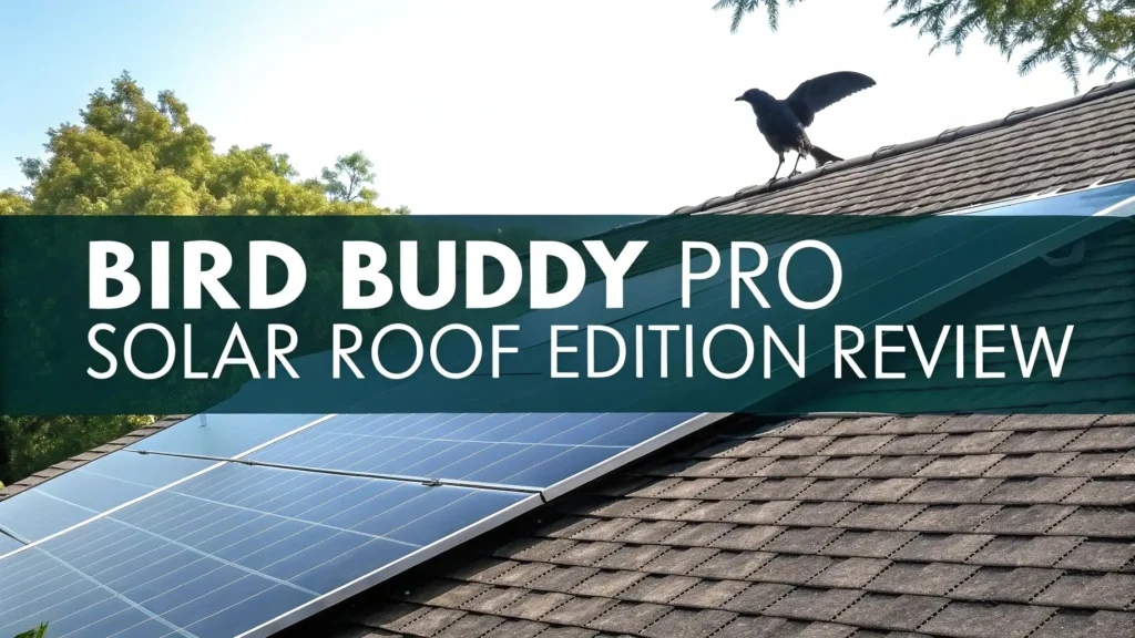 Bird Buddy Pro Solar Roof Edition Review