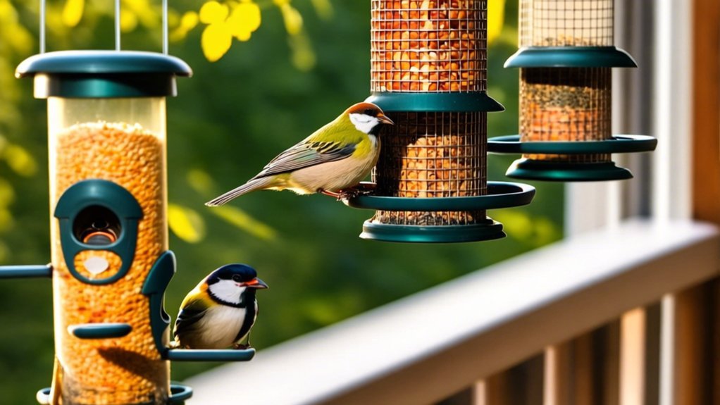 top balcony window feeders