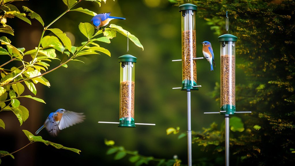 top mealworm feeders for bluebirds