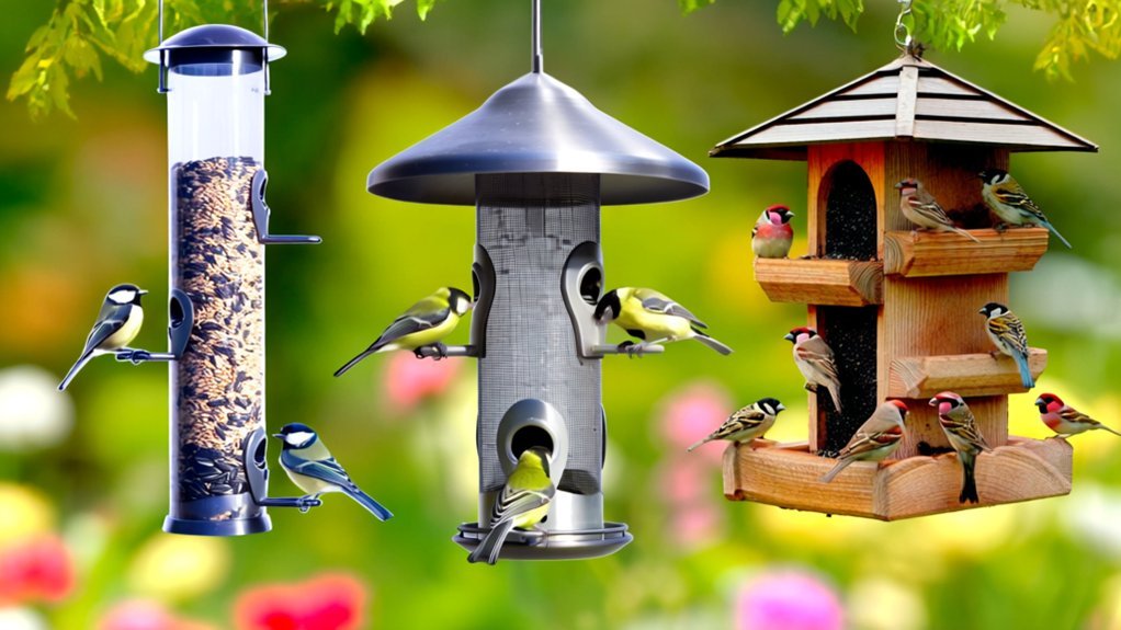 top perch counting feeders