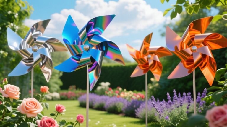 top garden protection pinwheels
