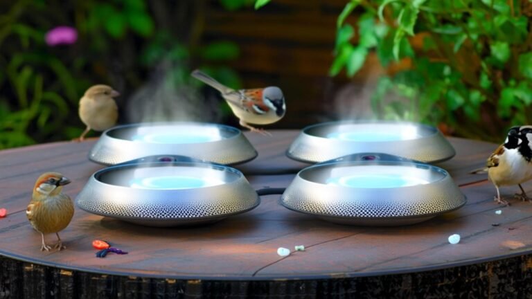top heated bird feeders