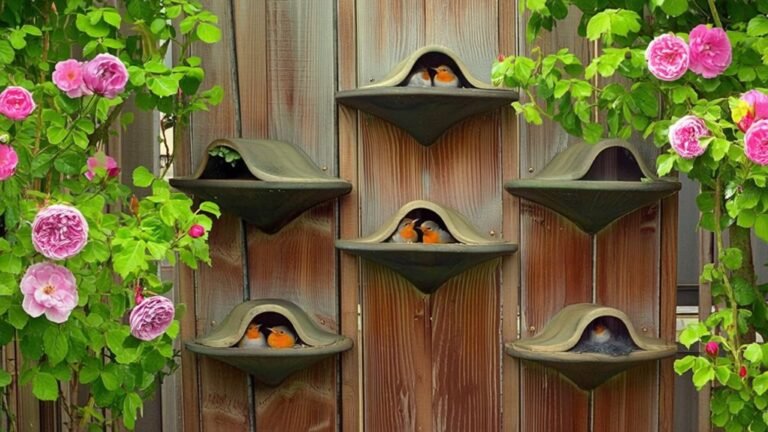 top robin nesting shelves
