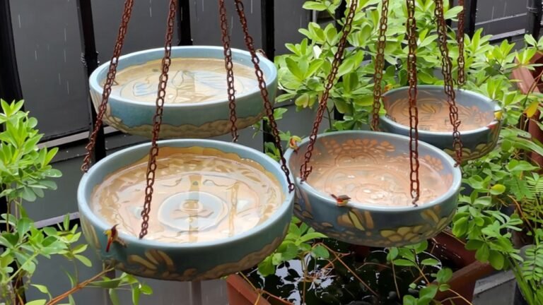 top small balcony bird baths