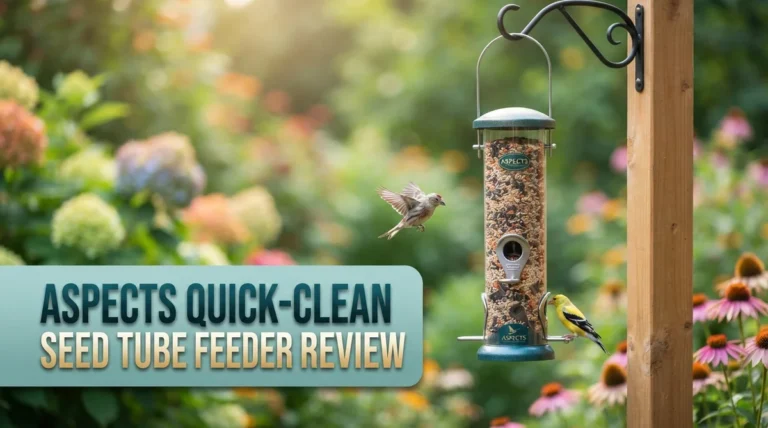 Aspects Quick-Clean Seed Tube Feeder Review: Worth It?