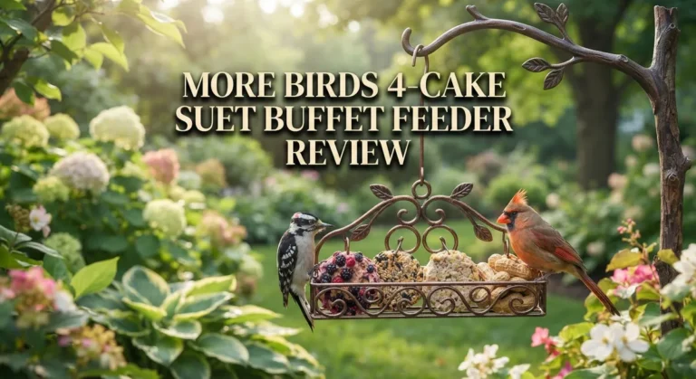 More Birds 4-Cake Suet Buffet Feeder Review: Multi-Cage Design?