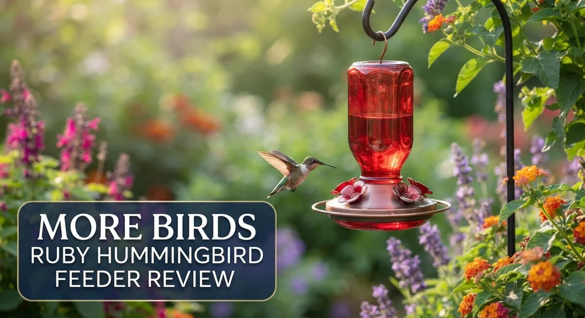 More Birds Ruby Hummingbird Feeder Review: Worth Buying?