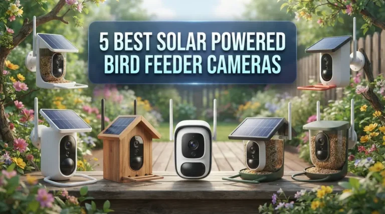 5 Best Solar Powered Bird Feeder Cameras for Wildlife Monitoring