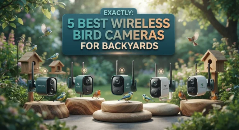 5 Best Wireless Bird Cameras for Backyards: Buyer’s Guide