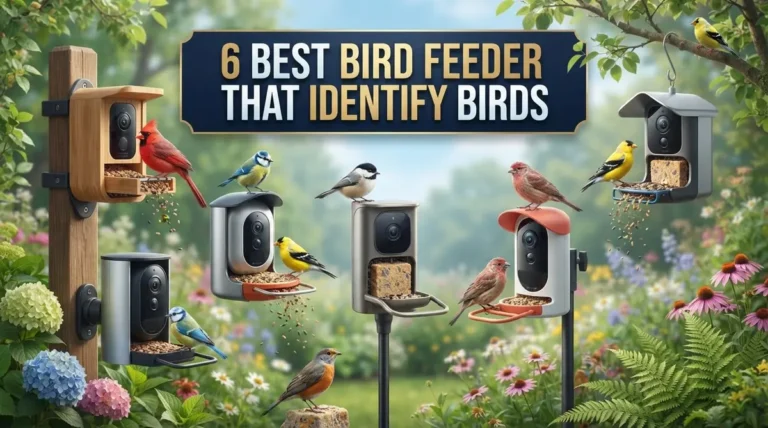6 Best Bird Feeder Cameras That Identify Birds: Top Picks