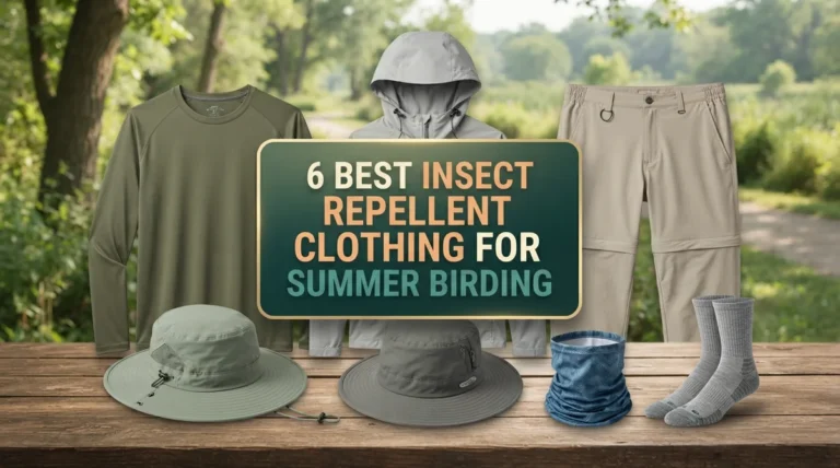 6 Best Insect Repellent Clothing for Summer Birding