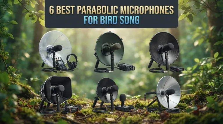 6 Best Parabolic Microphones for Bird Song Recording