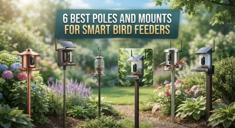 6 Best Poles and Mounts for Smart Bird Feeders