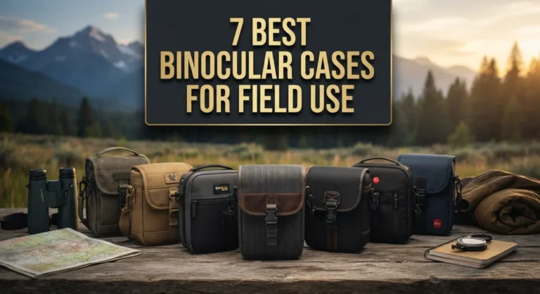 7 Best Binocular Cases for Field Use: Top Harnesses & Pouches