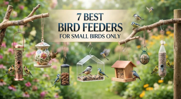7 Best Bird Feeders for Small Birds Only