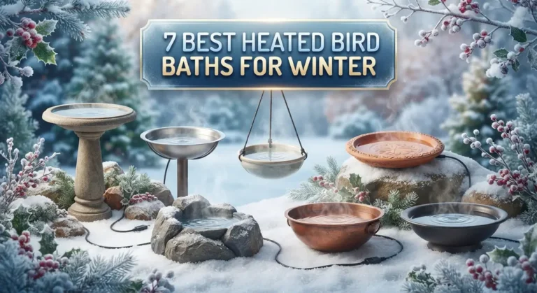7 Best Heated Bird Baths for Winter: Keep Your Backyard Birds Hydrated
