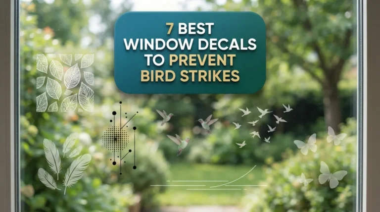 7 Best Window Decals to Prevent Bird Strikes: Expert Reviews