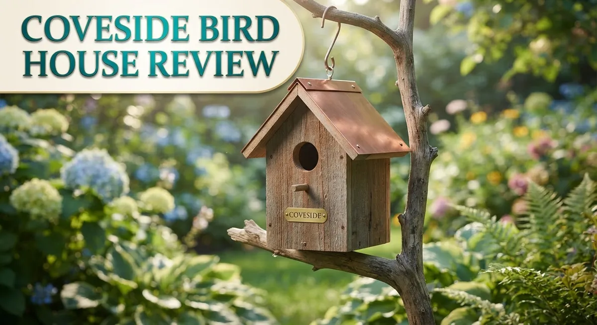 Coveside Bird House Review: Natural Wood Nesting Boxes for Backyard Birds