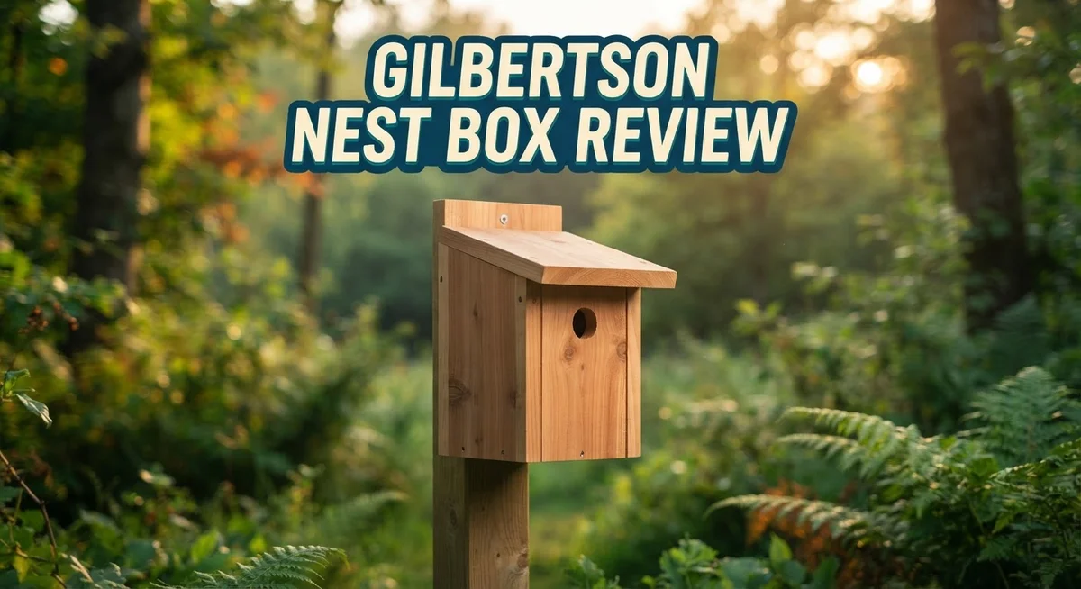 Gilbertson Nest Box Review: Durable PVC Design for Bluebird Nesting