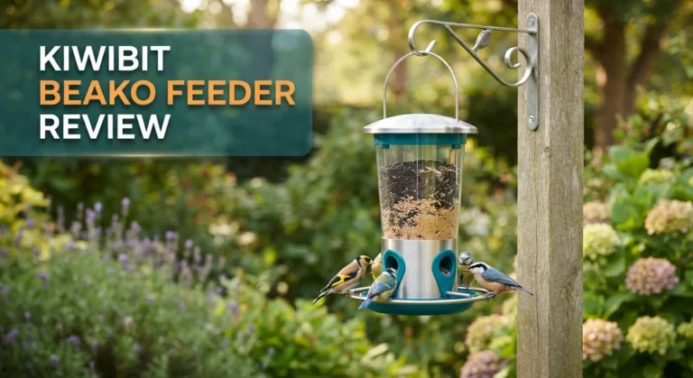 Kiwibit Beako Feeder Review: 4K AI Bird Camera with Solar Power