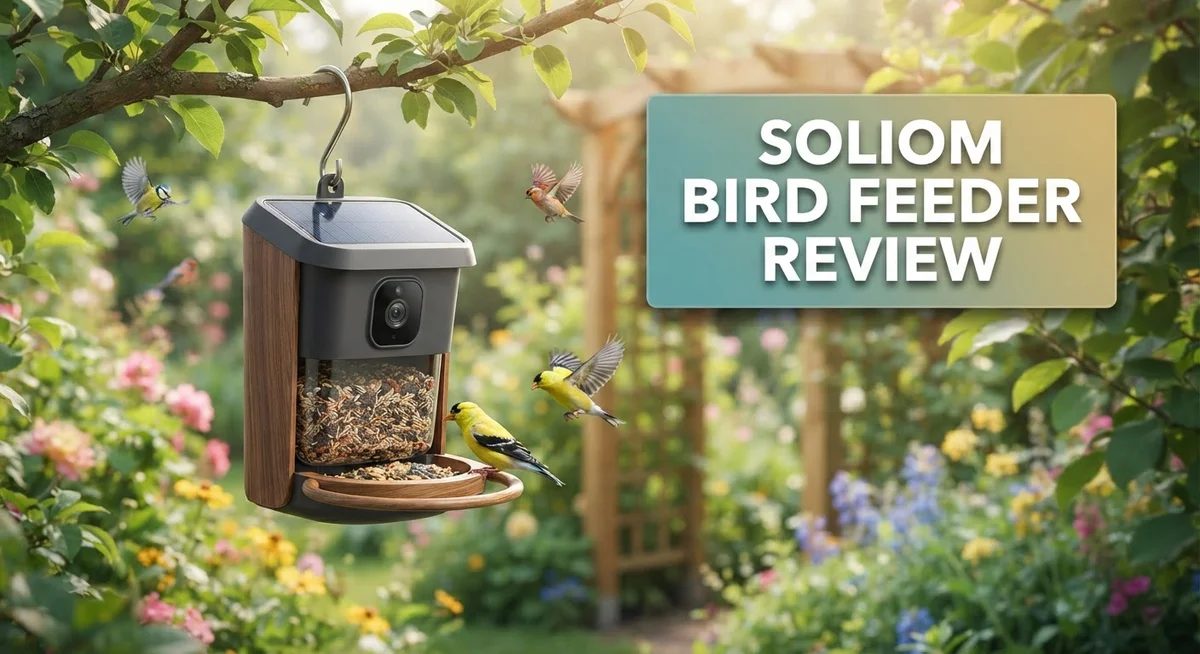 Soliom Bird Feeder Review: AI-Powered Smart Feeders for Bird Watching