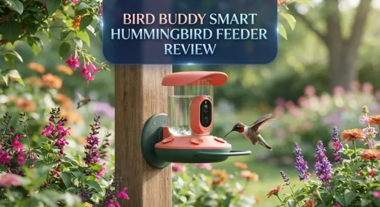 Bird Buddy Smart Hummingbird Feeder Review: AI-Powered Bird Photography and Identification