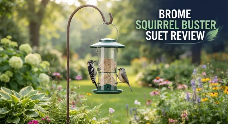 Brome Squirrel Buster Suet Review: Squirrel-Proof Feeder for Backyard Birds