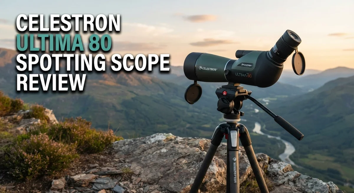 Celestron Ultima 80 Spotting Scope Review: Optics, Performance, and Value