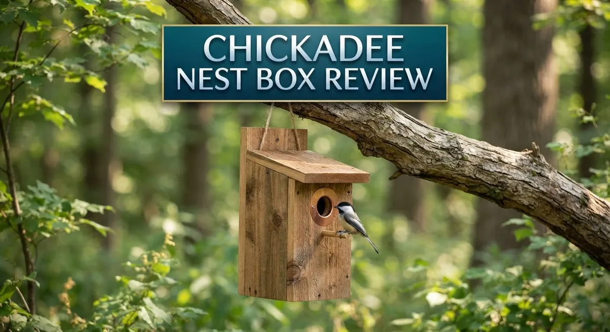 Chickadee Nest Box Review: Best Birdhouse for Chickadees and Wrens